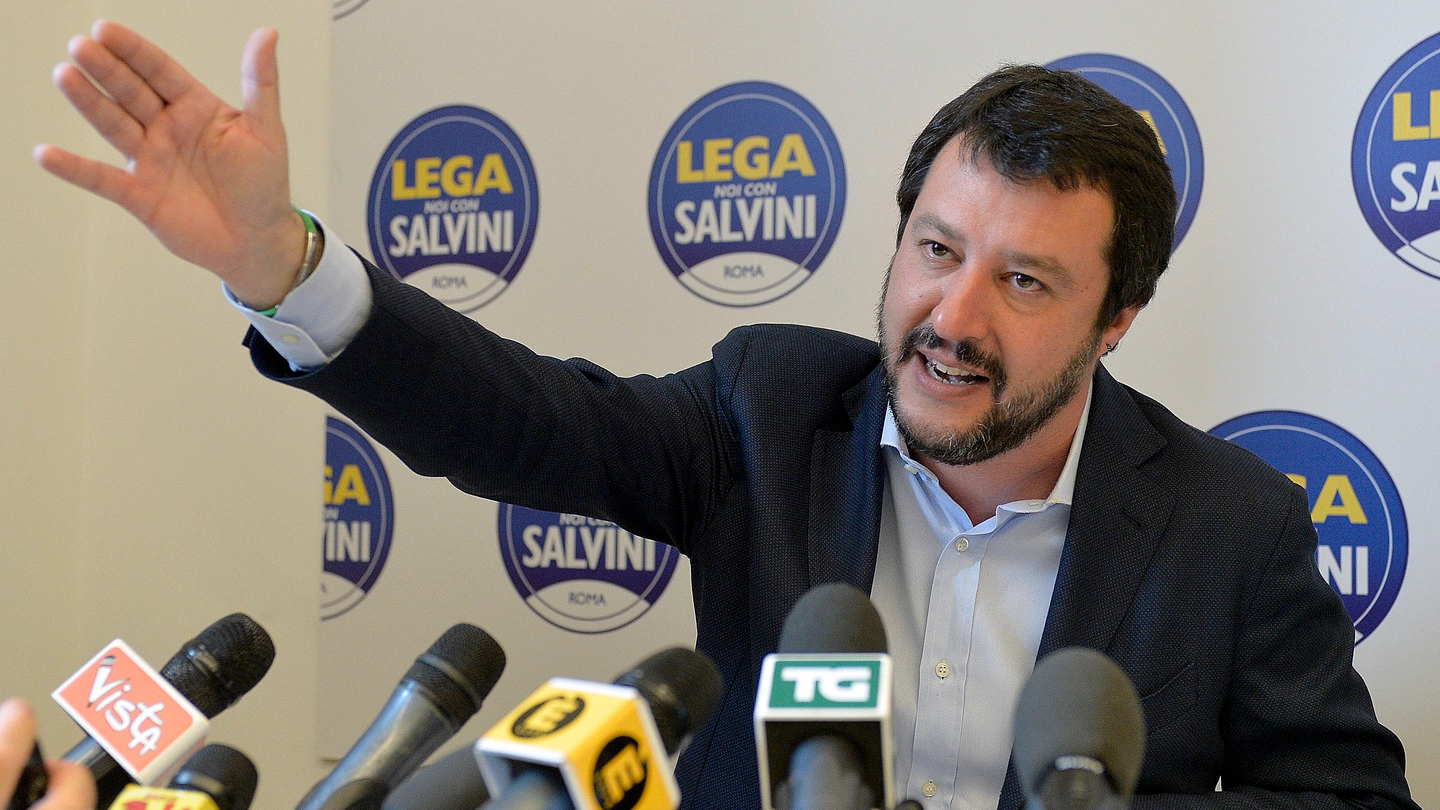 Il leader della Lega Nord Matteo Salvini (Imagoeconomica)