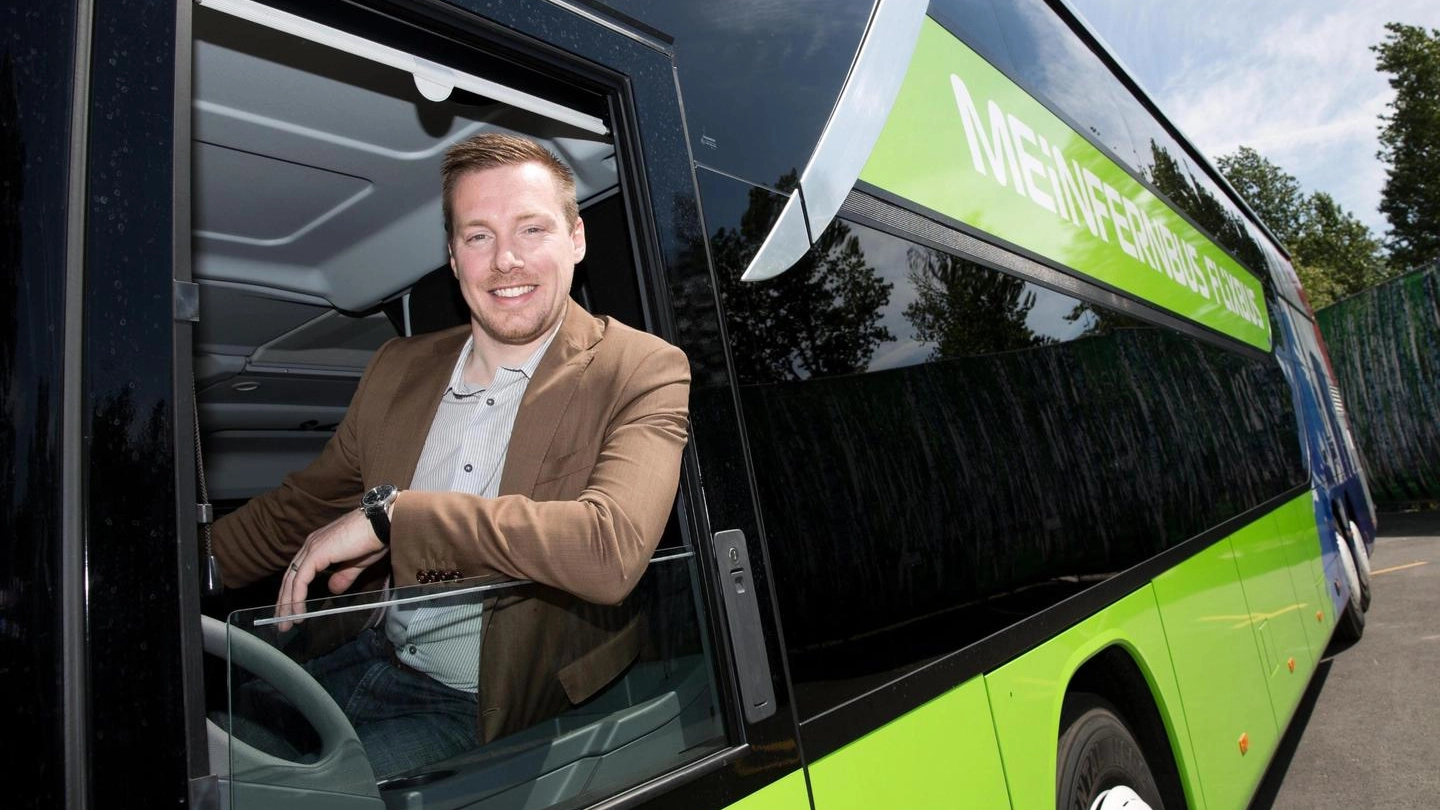 Andre Schwaemmlein, CEO of MeinFernbus Flixbus (Ansa)