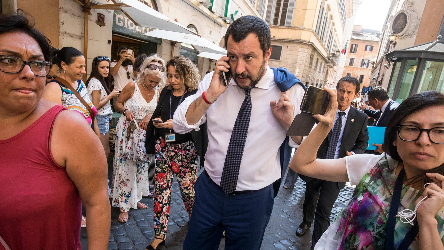 Matteo Salvini, vicepremier e ministro dell'Interno (Imagoeconomica)