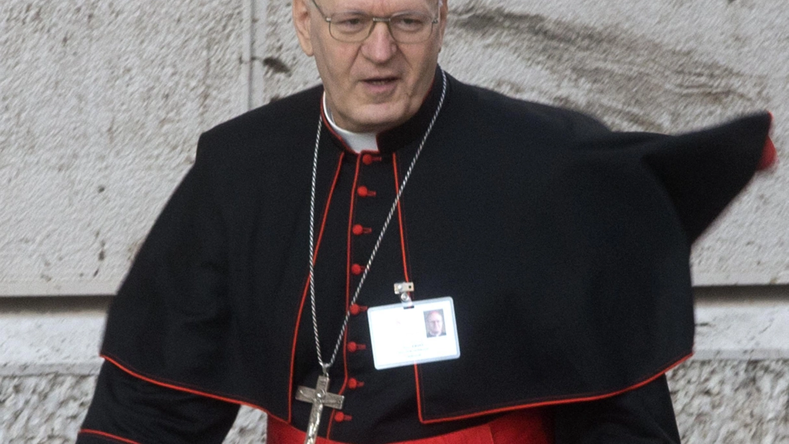 Il cardinale Peter Erdo (Ansa)