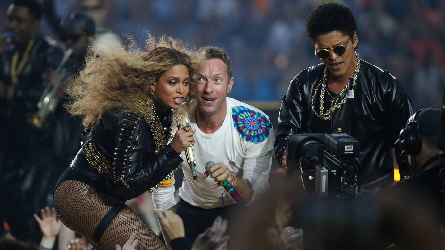 Super Bowl: Beyonce, Coldplay e Bruno Mars (Olycom)