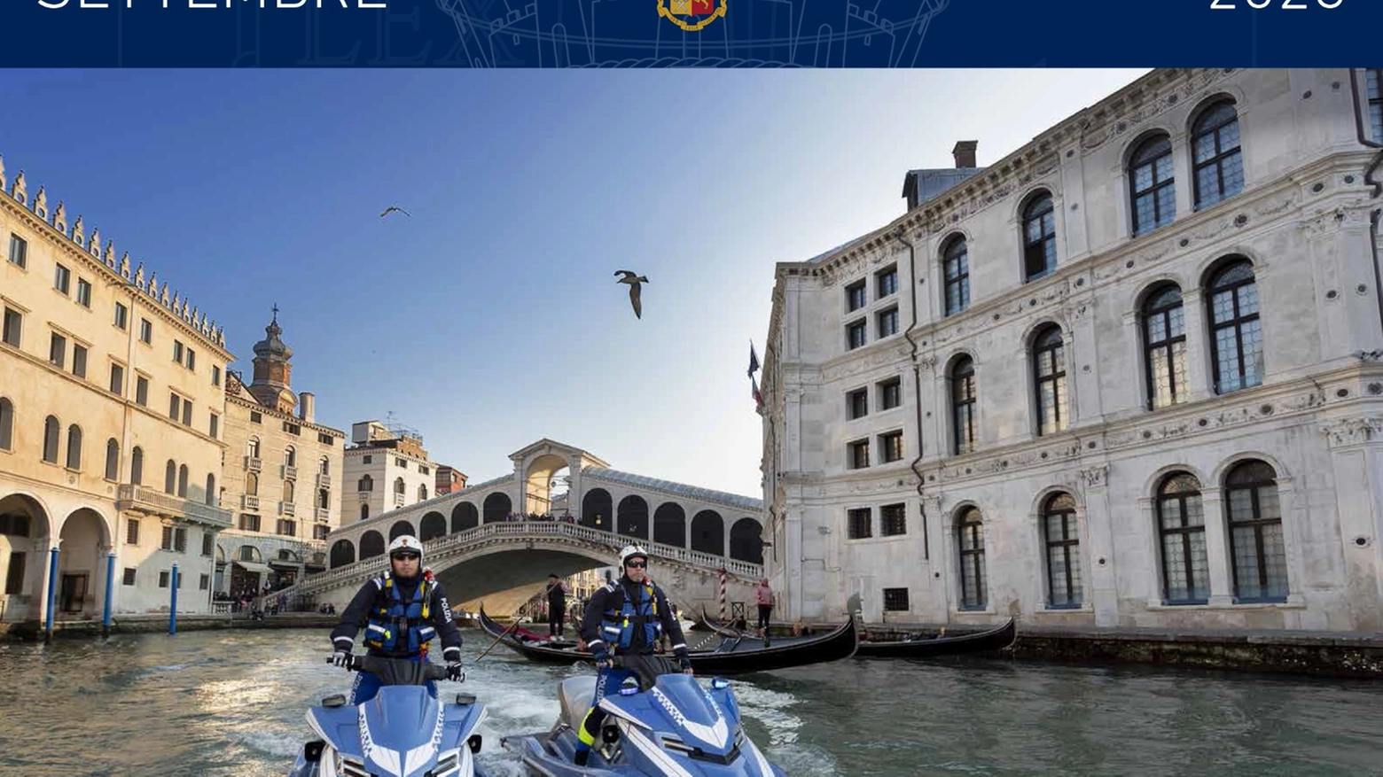 Foto scattata a Venezia per il mese di settembre (Polizia di Stato)