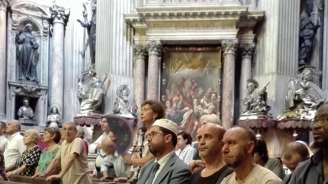 Rouen, musulmani in Duomo Napoli
