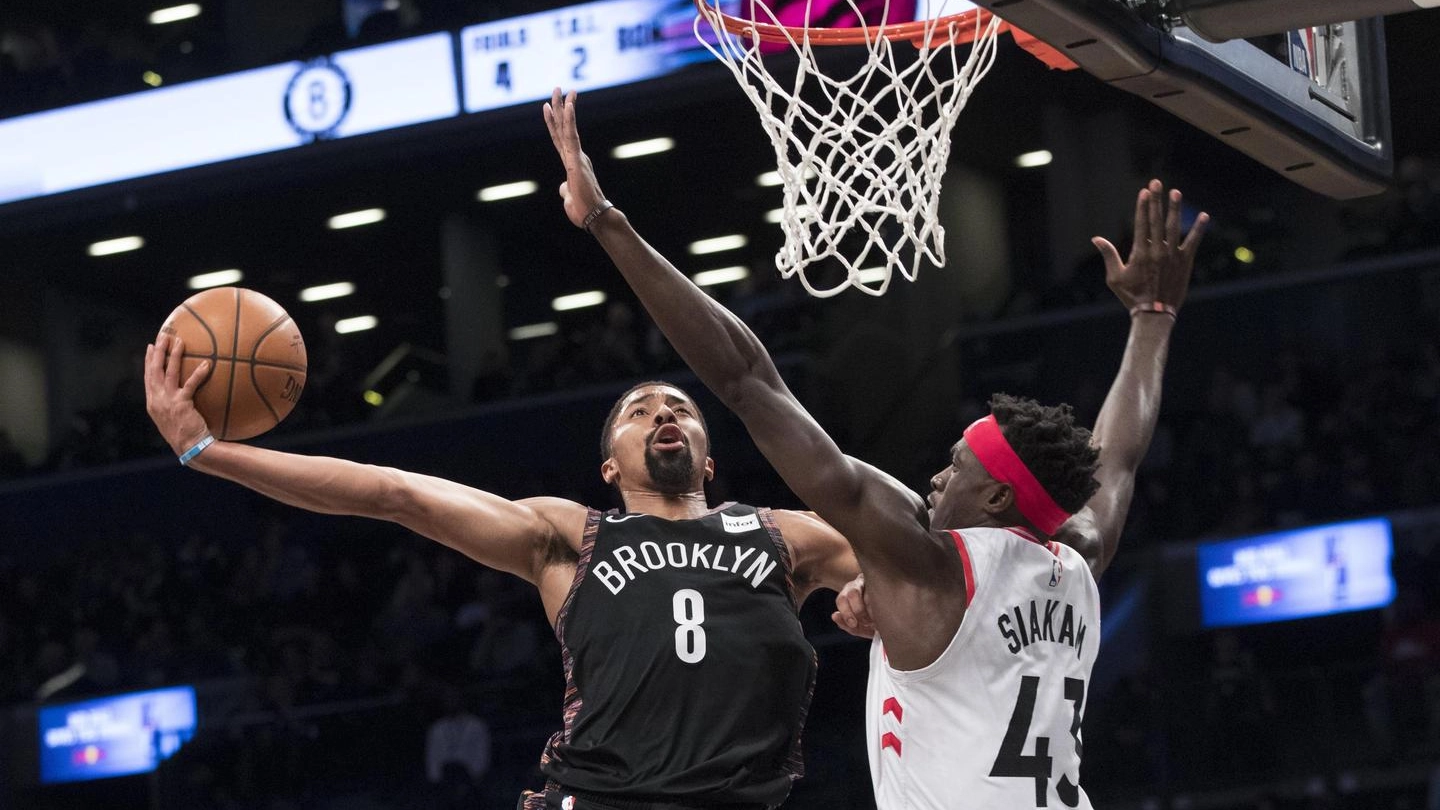 Brooklyn Nets e Toronto Raptors (Ansa)