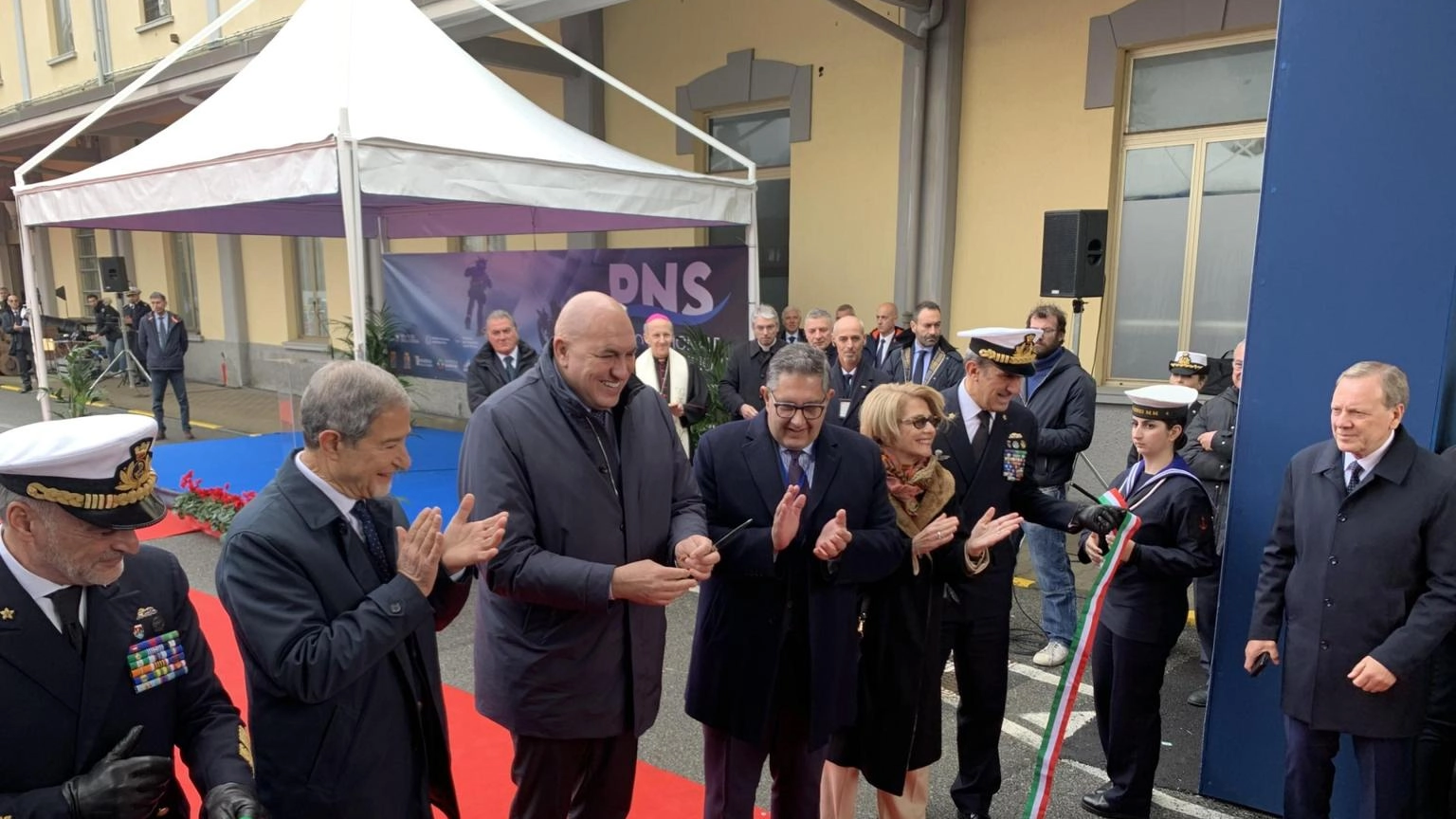 Crosetto e Musumeci inaugurano Polo Subacquea a Spezia