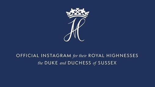 L'account Instagram di Meghan Markle e il principe Harry