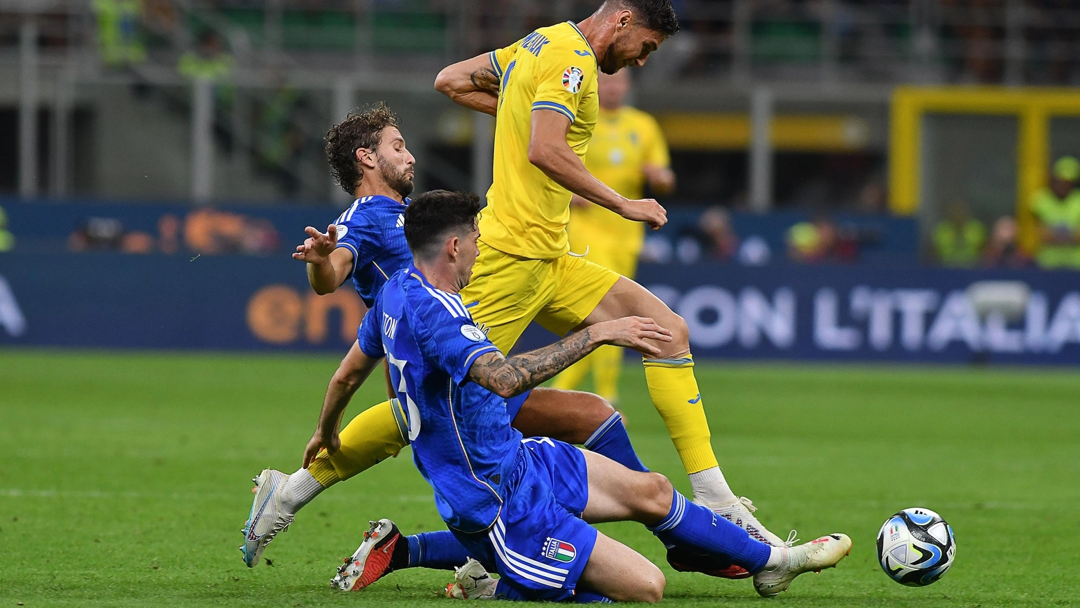 Italia batte Ucraina 2-1 (Aldo Liverani Sas)