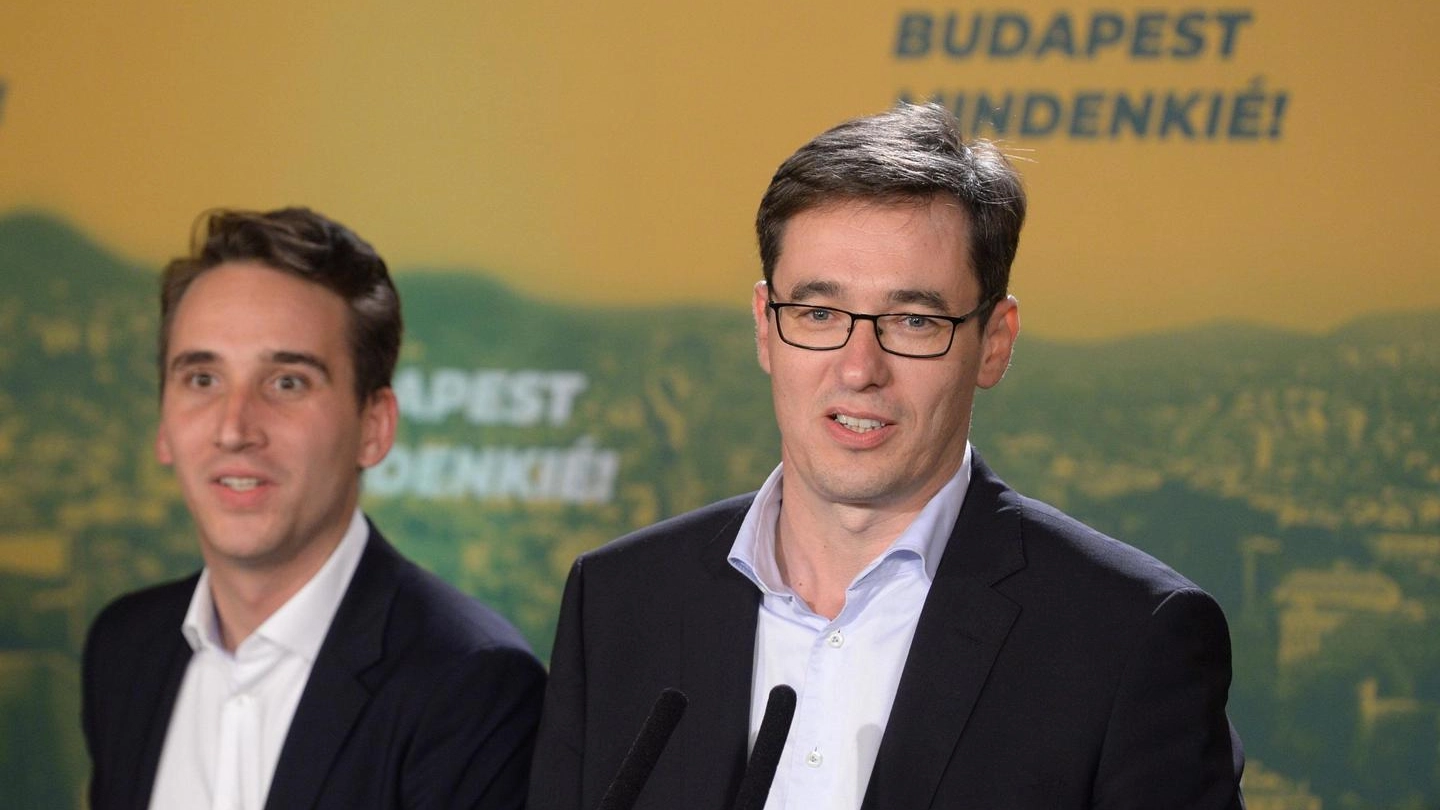 Il nuovo sindaco di Budapest, l'ecologista di sinistra Gergely Karacsony (Ansa)