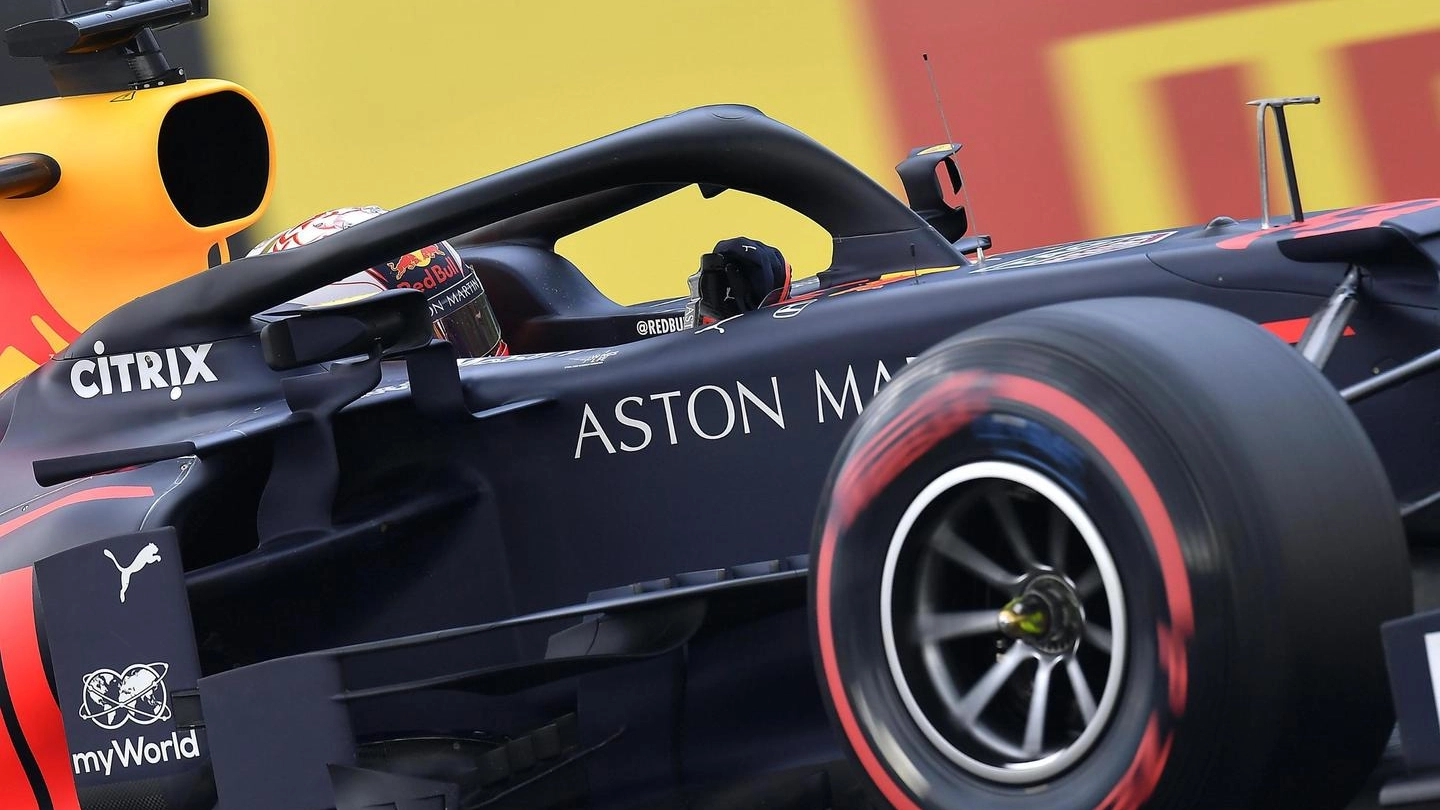 Formula 1, Max Verstappen sulla Red Bull (foto Ansa)