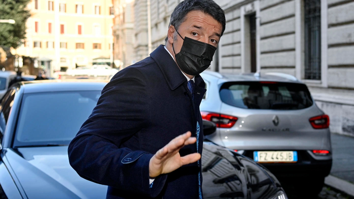 Il leader di Italia viva, Matteo Renzi (Ansa)