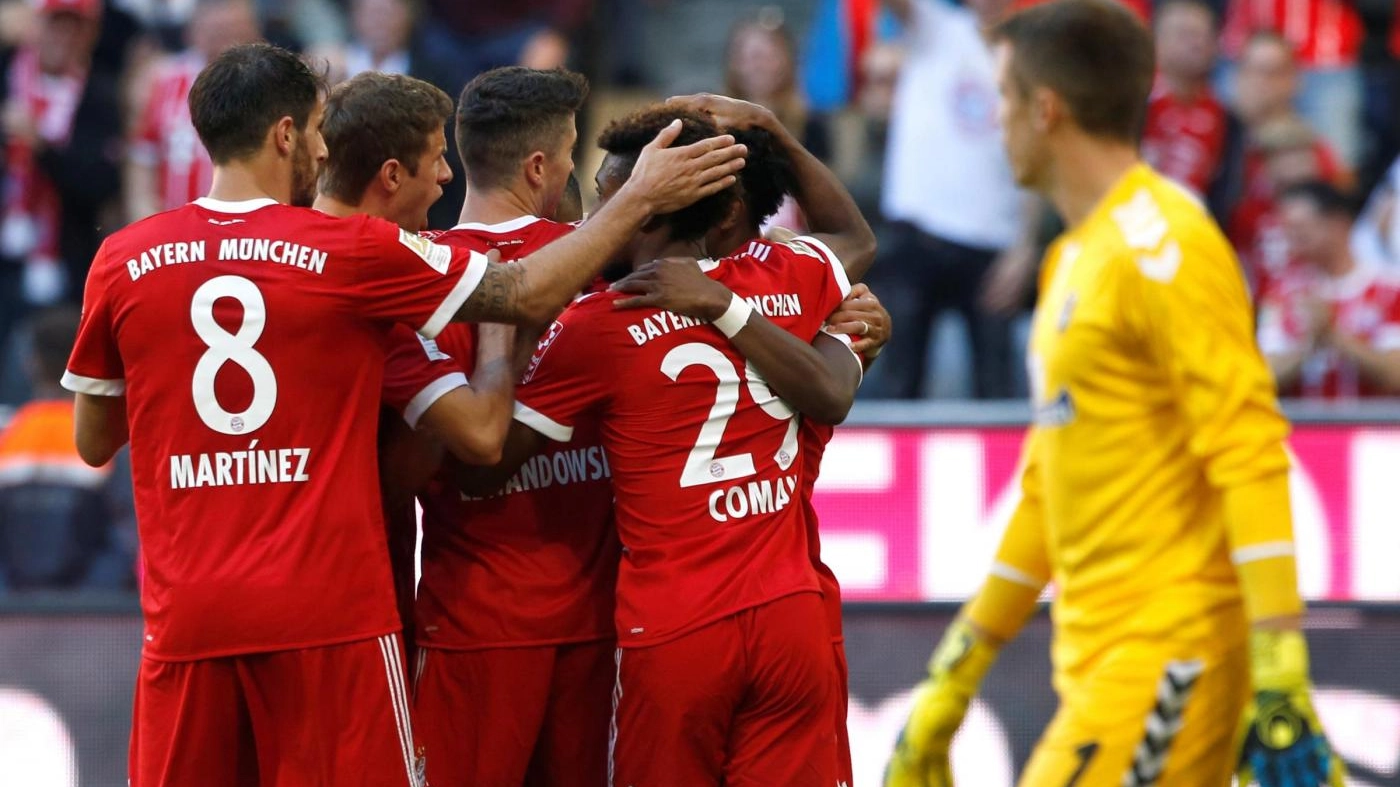 Il Bayern vince per 5-0