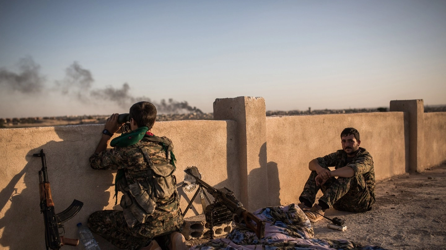 Soldati curdi (AFP)