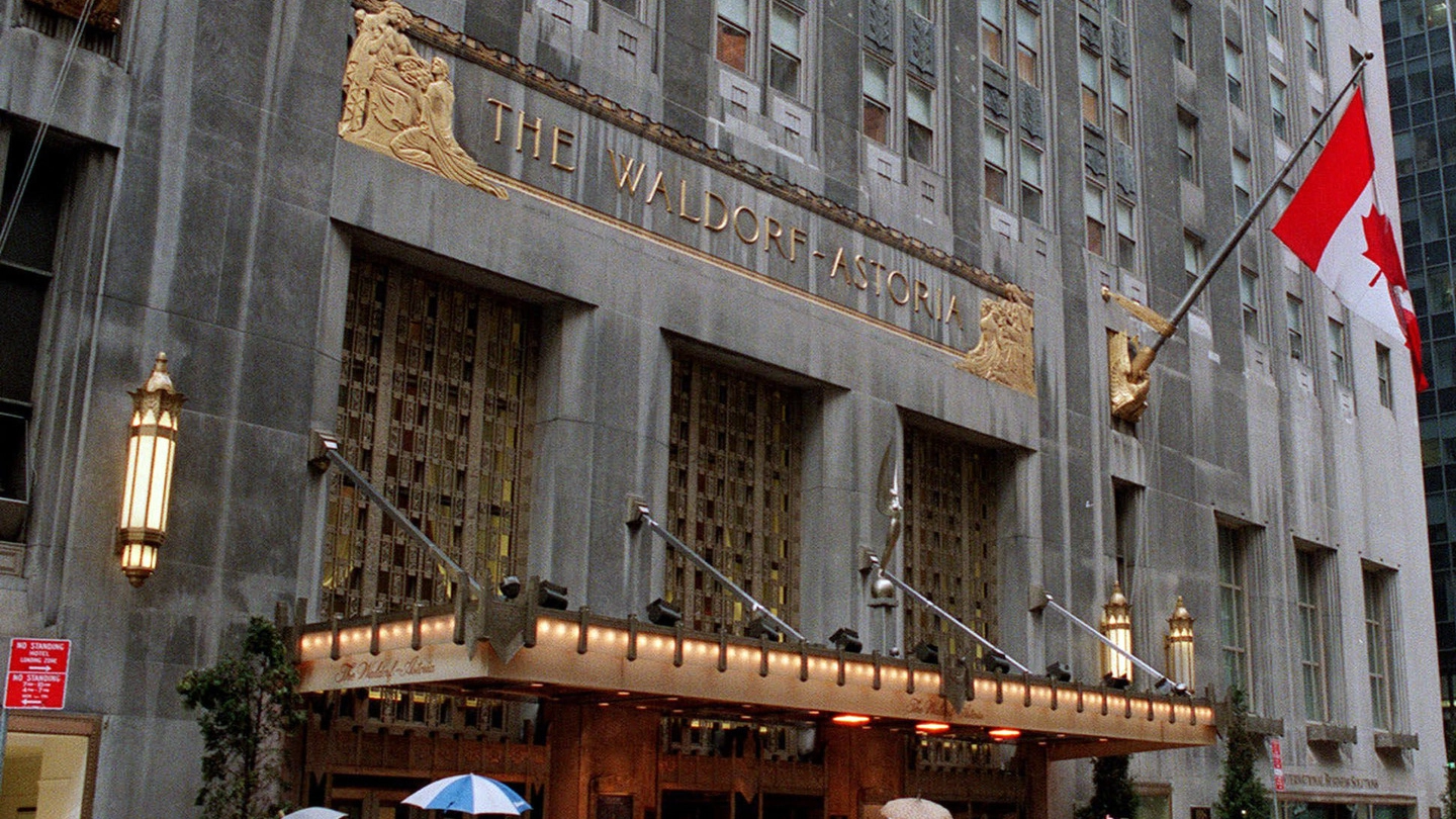 Il Waldorf-Astoria hotel a New York. (Ap/lapresse)