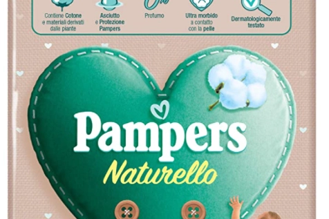 Pampers Naturello su amazon.com
