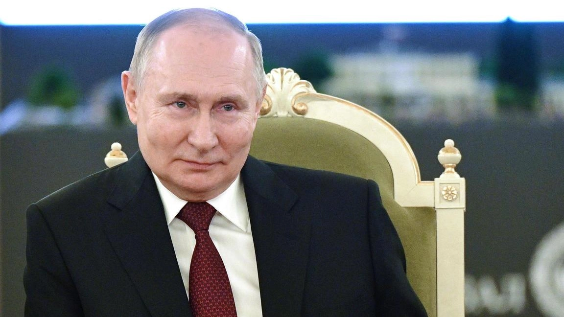Il presidente russo Vladimir Putin, 71 anni