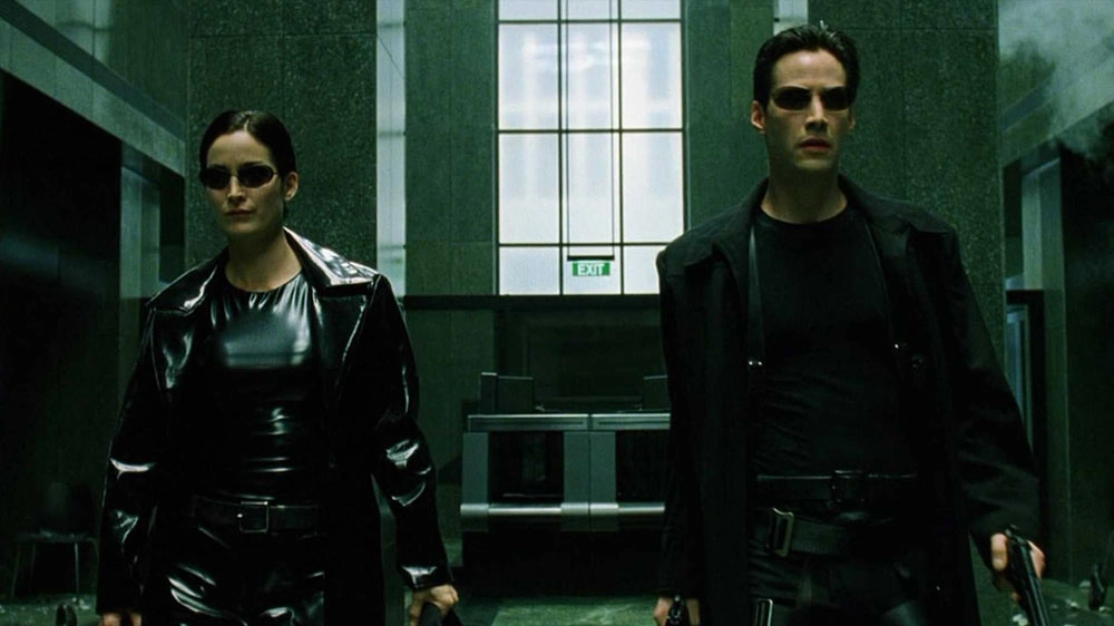 Keanu Reeves e Carrie-Anne Moss nel primo 'Matrix' - Foto: Warner Bros.