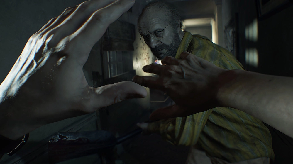 Un'immagine di 'Resident Evil 7: Biohazard', survival horror in VR (foto Capcom)