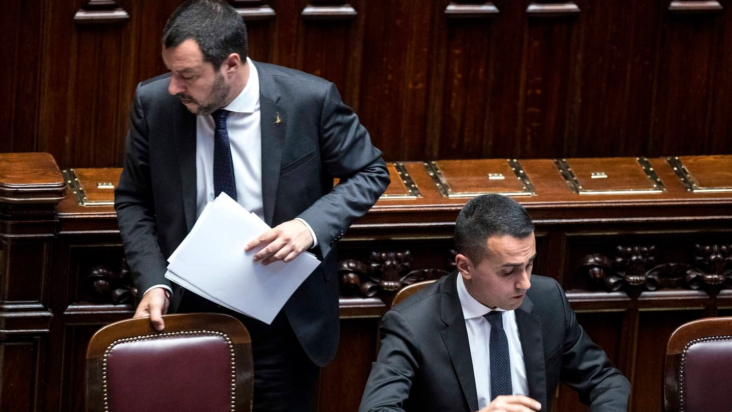 Matteo Salvini e Luigi Di Maio (Lapresse)