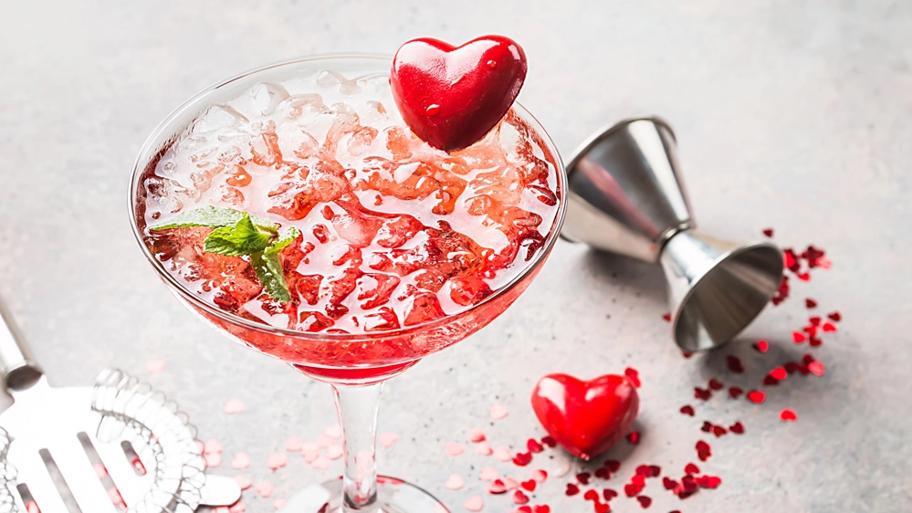 I cocktail per la festa degli innamorati