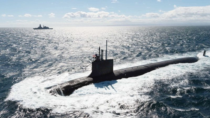 Il sottomarino John Warner (Foto d'archivio)