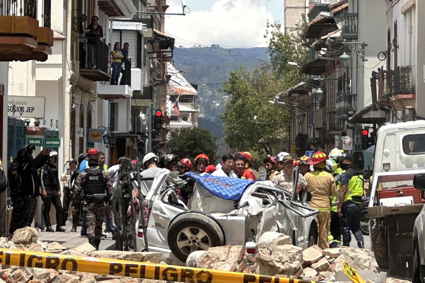 Terremoto in Ecuador (Ansa)
