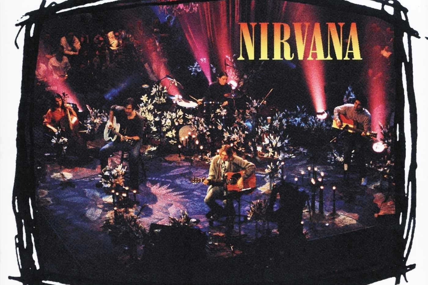 La copertina di 'Unplugged in New York' dei Nirvana