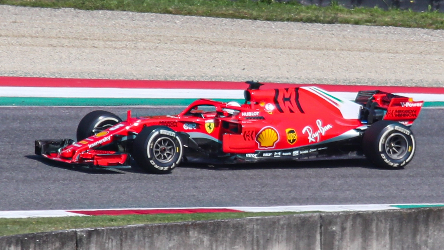 La Ferrari nei recenti test al Mugello Circuit (Germogli)