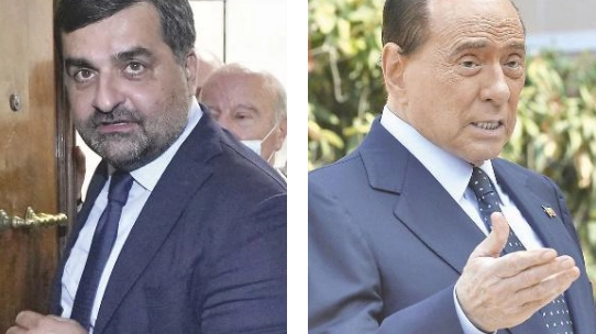 Luca Palamara e Silvio Berlusconi