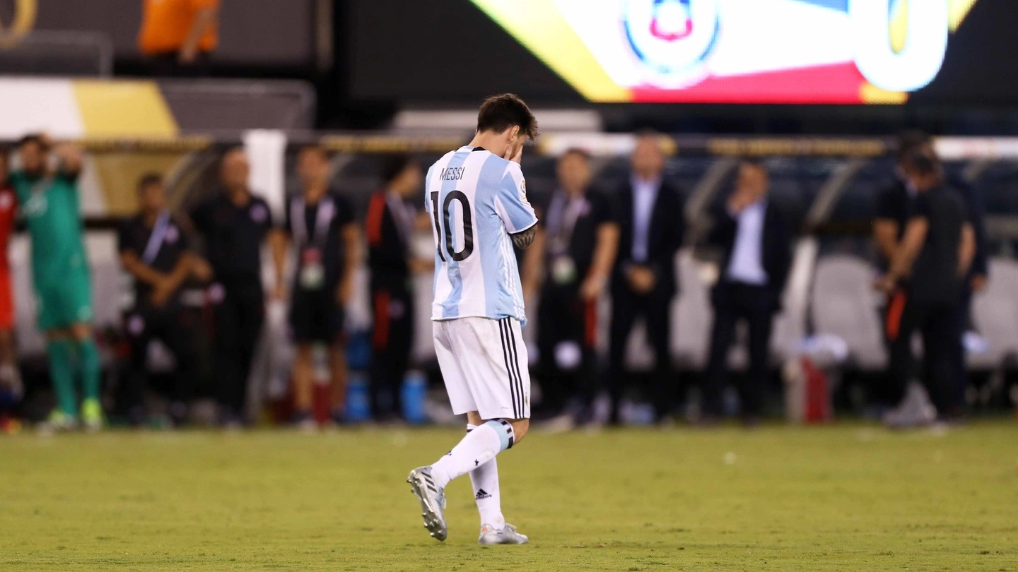 Lionel Messi lascia la Nazionale (Lapresse)