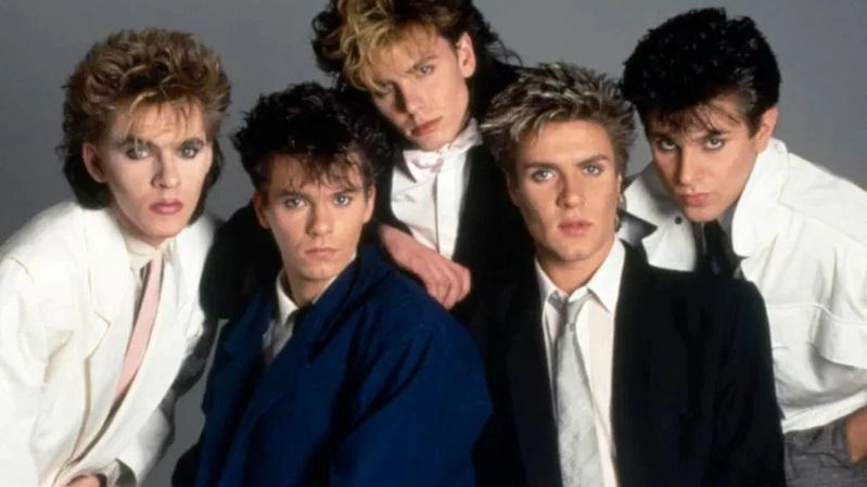 Una foto dei Duran Duran degli anni d’oro