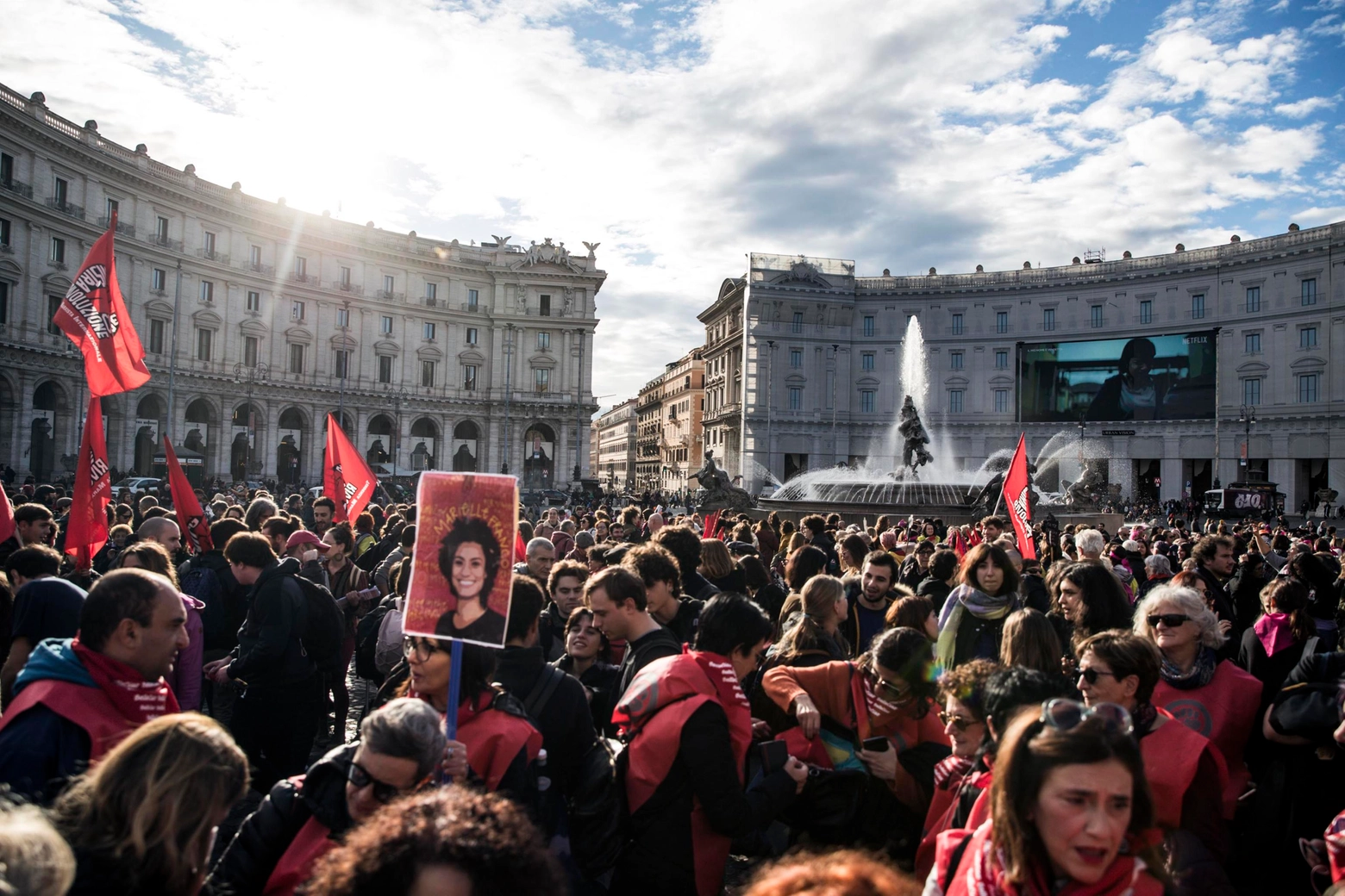 Violenza contro le donne: la manifestazione di Non una di meno a Roma il 26 novembre 2022