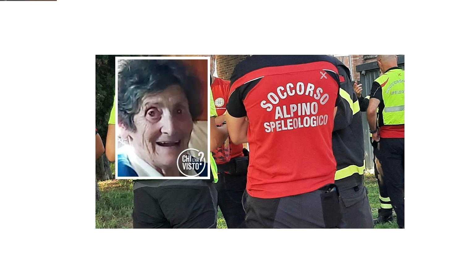 Silvia Cipriani, 77 anni, scomparsa da Rieti