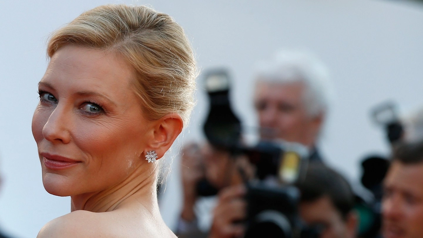 Cate Blanchett a Cannes (Afp)