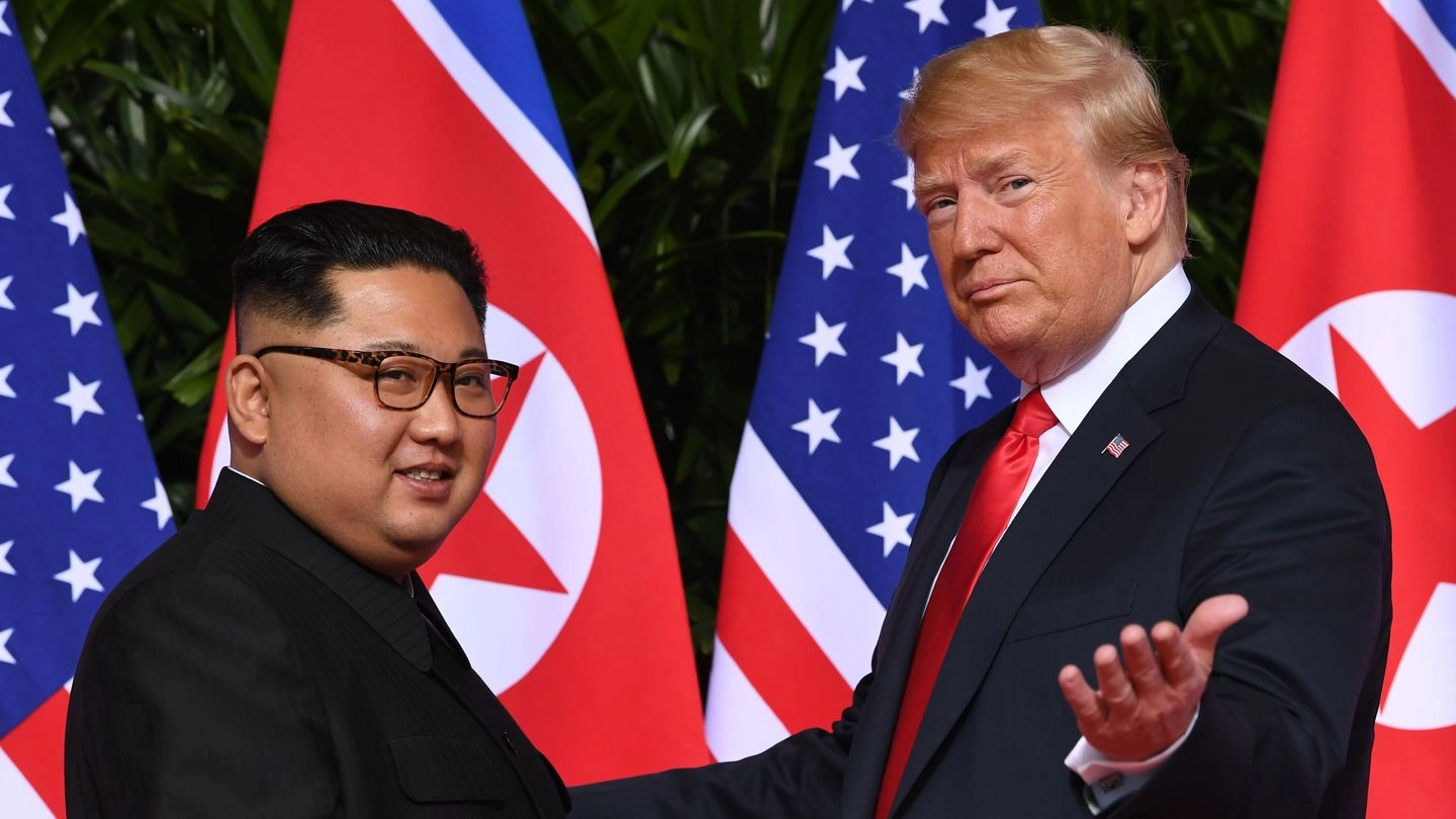 Kim Jong-un e Donald Trump (Lapresse)