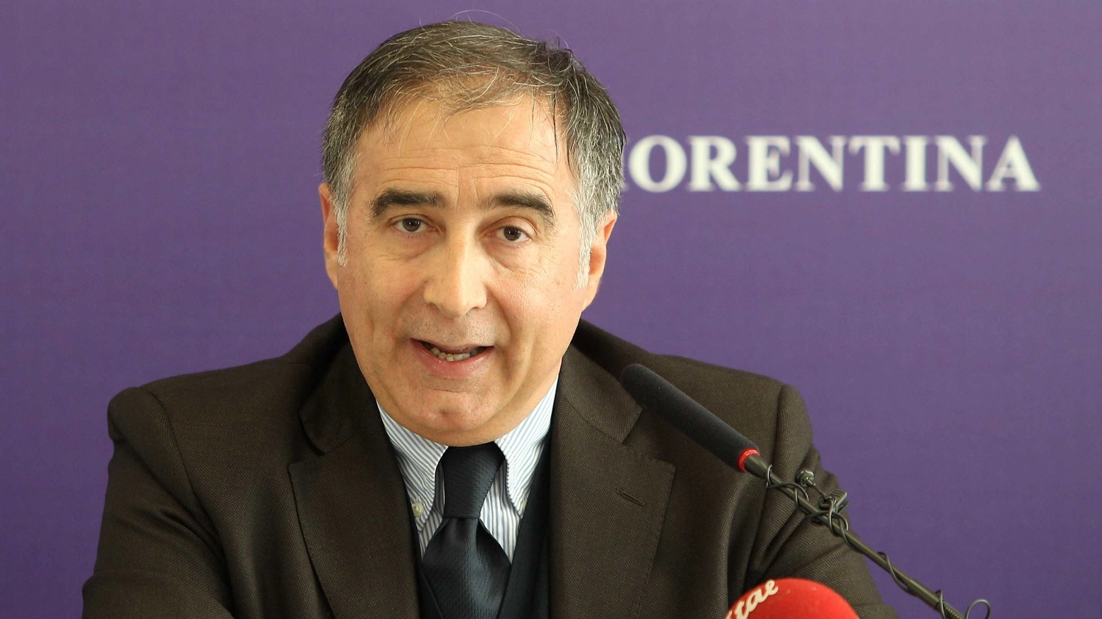 Mario Cognigni, presidente della Fiorentina (Germogli)