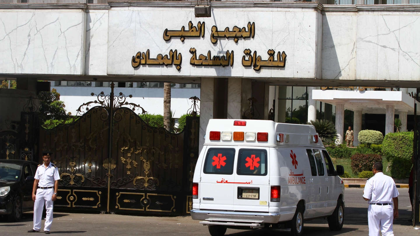 Un'ambulanza egiziana (Olycom)