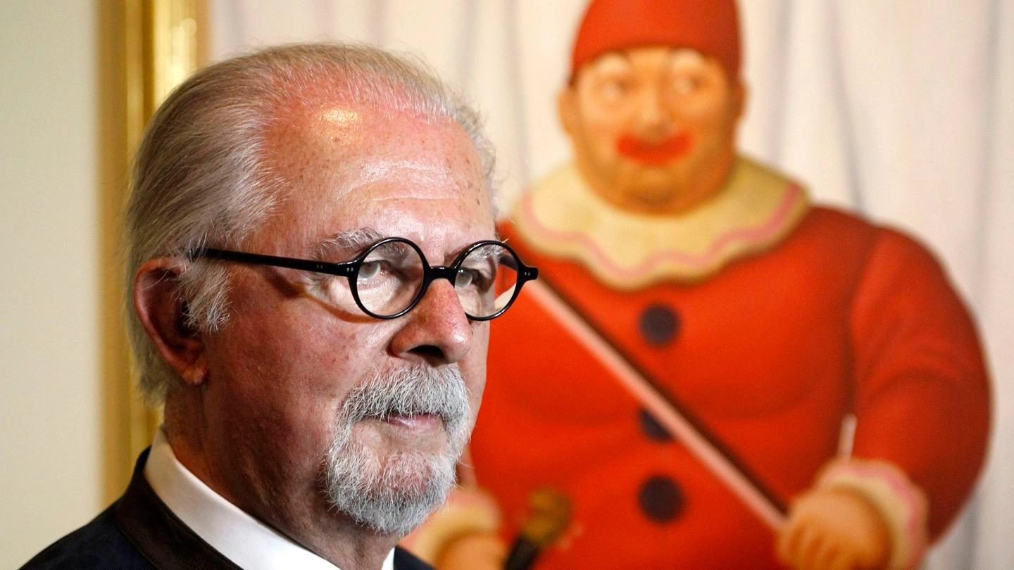 Colombian painter and sculptor Fernando Botero attends the opening of his exhibition "The Circus" at the Museum of Antioquia in Medellin February 2, 2015. The exhibition will open to the public from February 3 to May 17. REUTERS/Fredy Builes (COLOMBIA - Tags: SOCIETY HEADSHOT PROFILE)