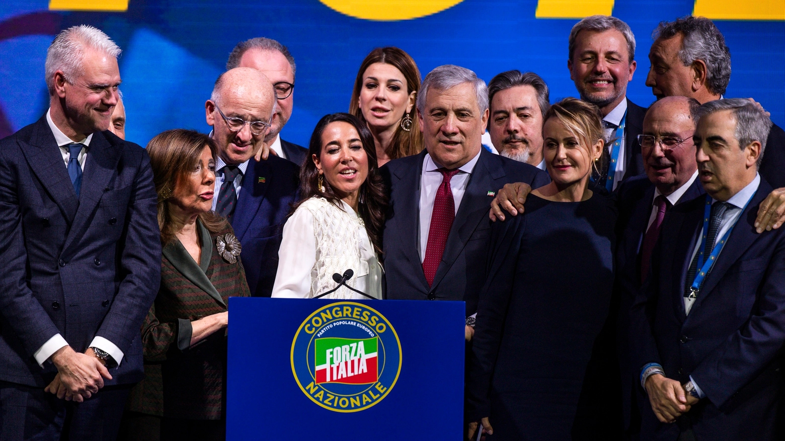 Tajani eletto presidente di Forze Italia