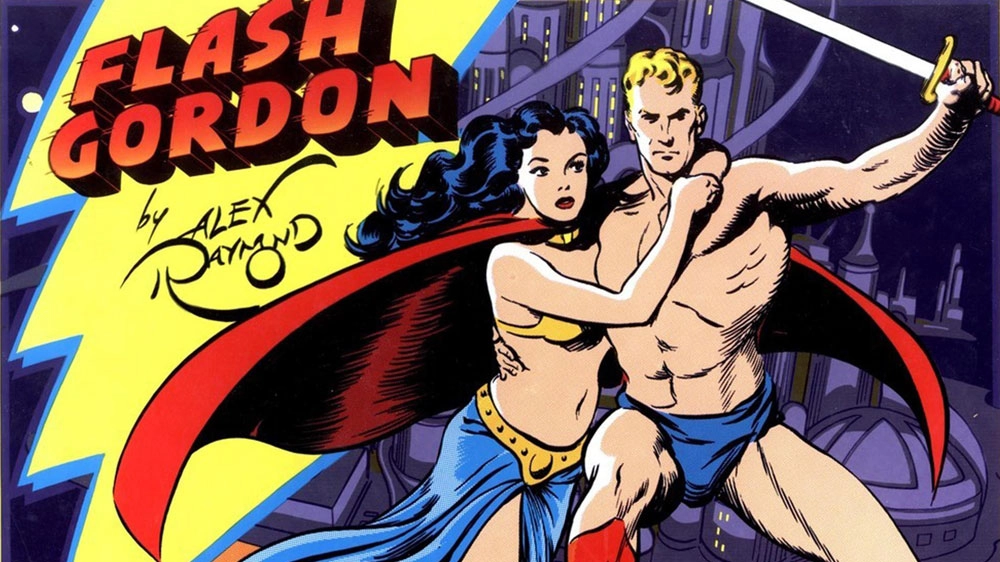 Una copertina del fumetto 'Flash Gordon'