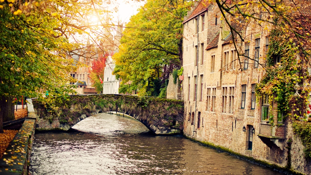 Bruges in autunno