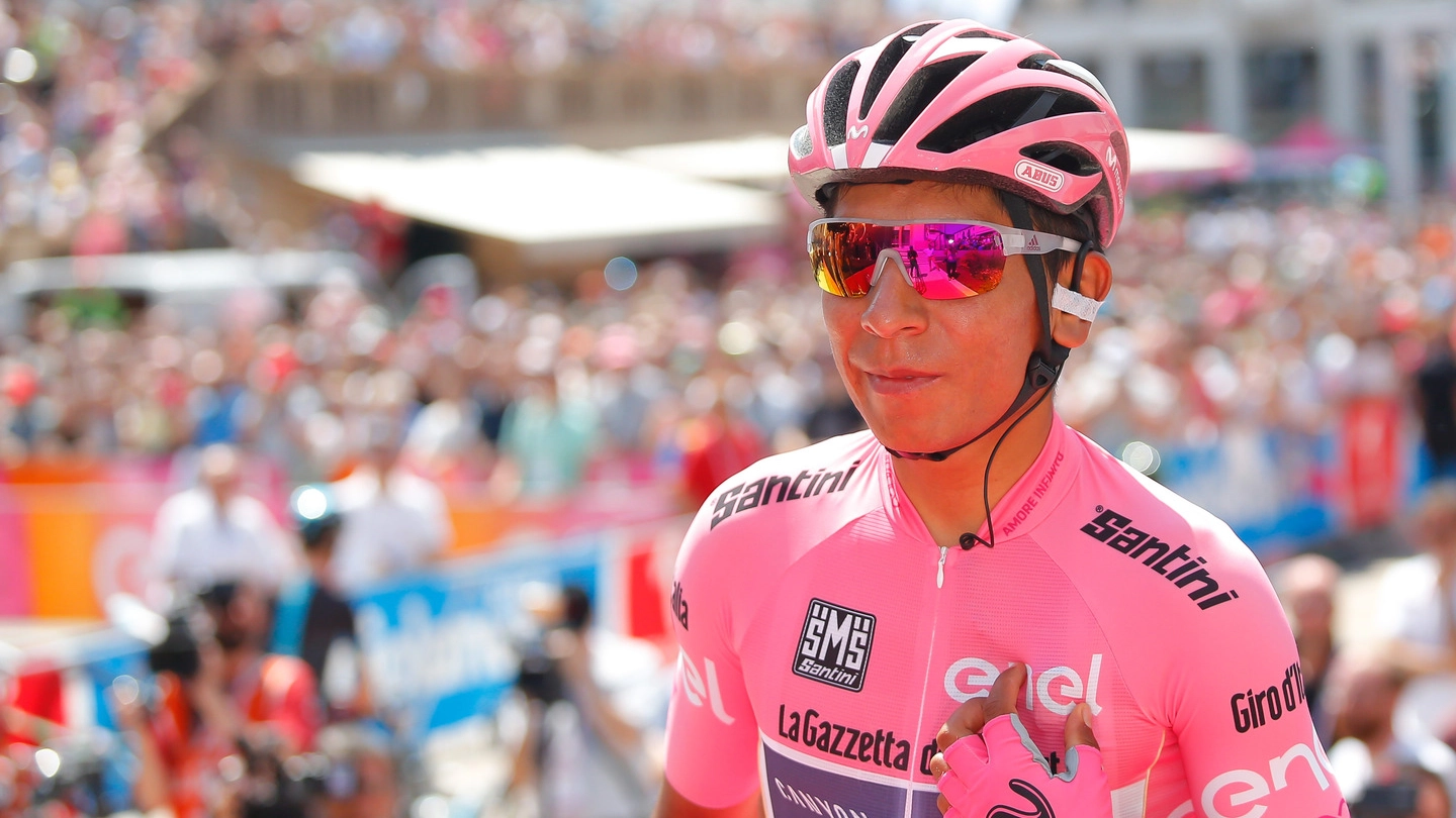 Giro d'Italia 2017, Nairo Quintana (Lapresse)