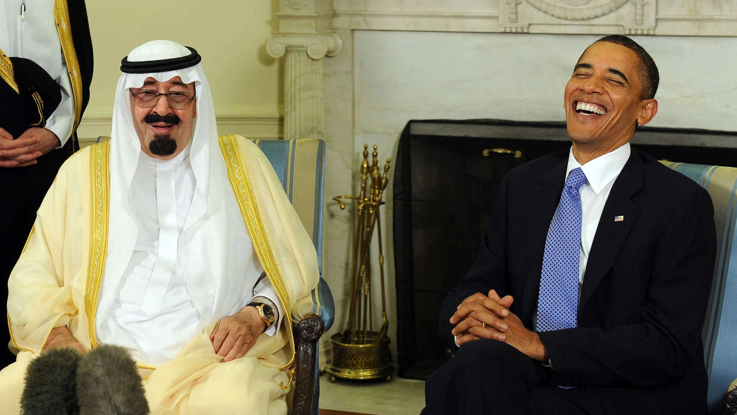 Re Abdullah con Obama (Olycom)