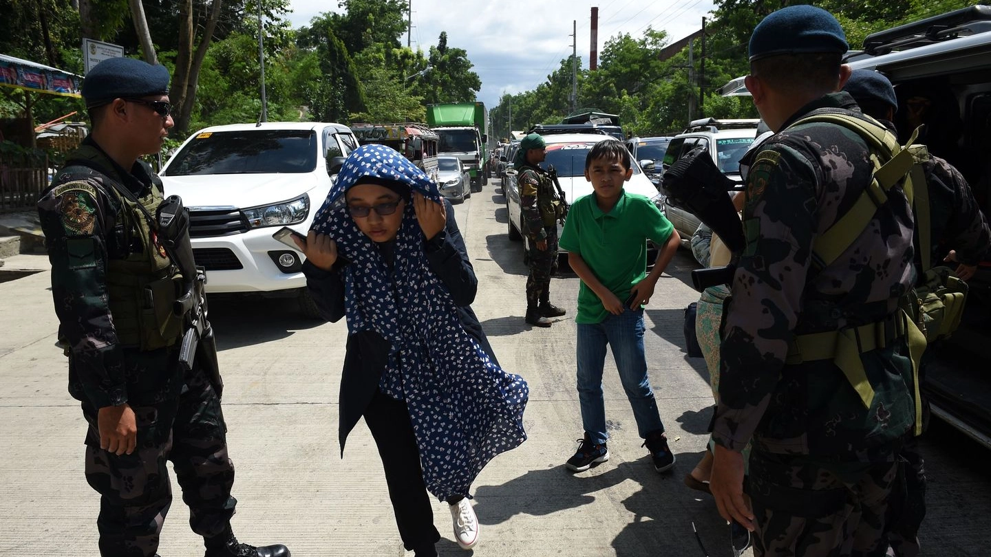 Marawi city, legge marziale (Afp)