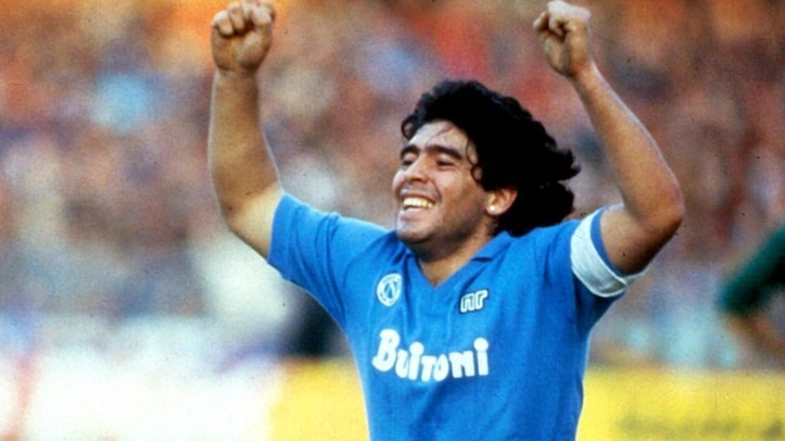 Diego Armando Maradona, immagine di repertorio