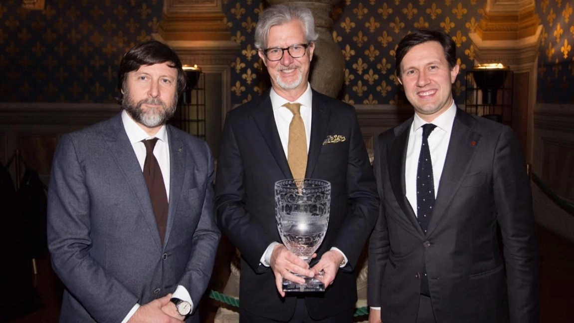 Premio Pitti Uomo: Claudio Marenzi, Claudio Del Vecchio e Dario Nardella