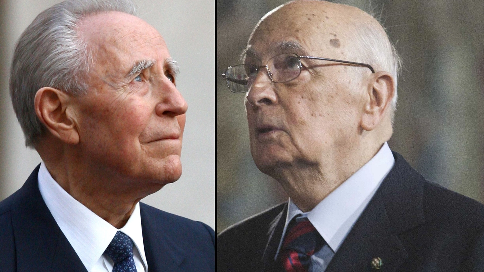 Carlo Azeglio Ciampi e Giorgio Napolitano