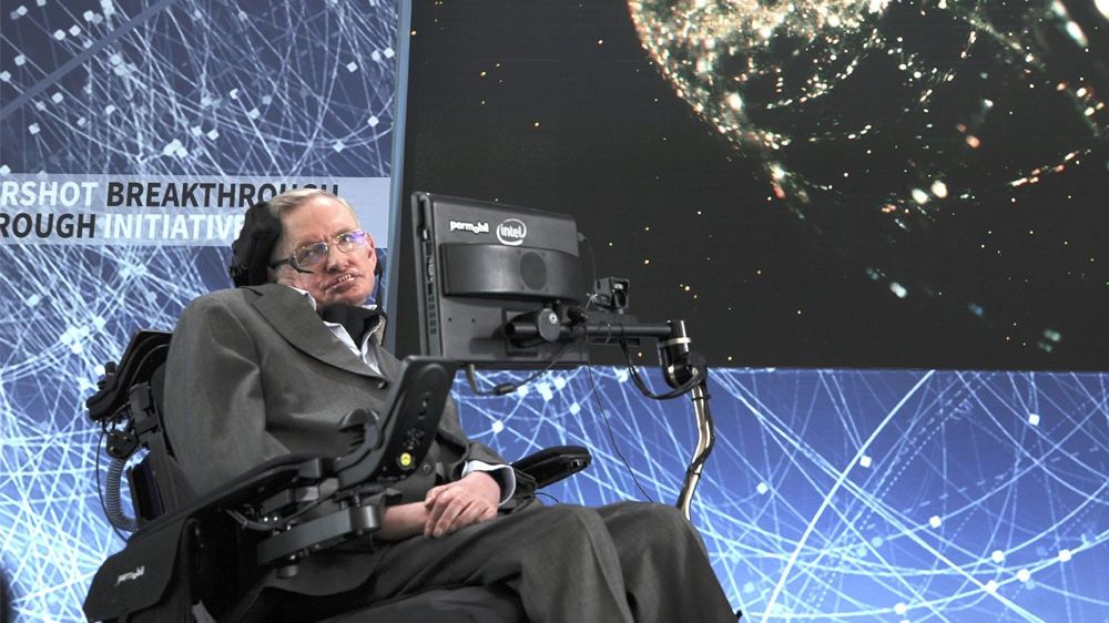 Stephen Hawking durante una conferenza tenuta nel 2016 – Foto: ZUMA - RED CARPET