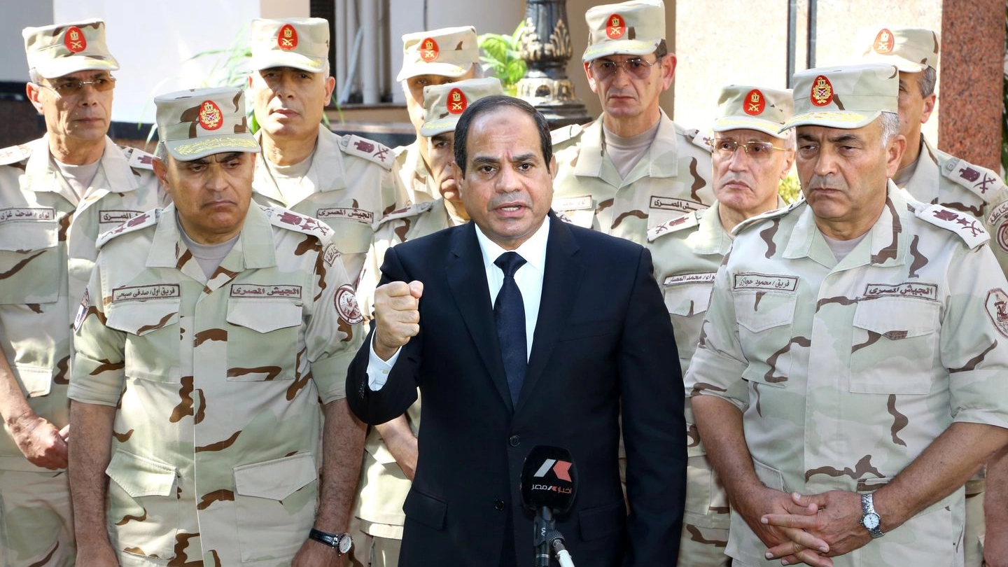 Il presidente egiziano  Abdel Fattah al-Sissi  (AFP)