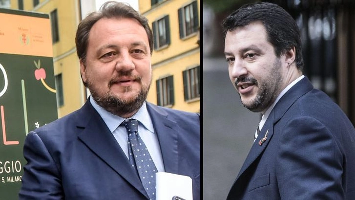 Gianni Fava e Matteo Salvini, candidati alle primarie della Lega Nord