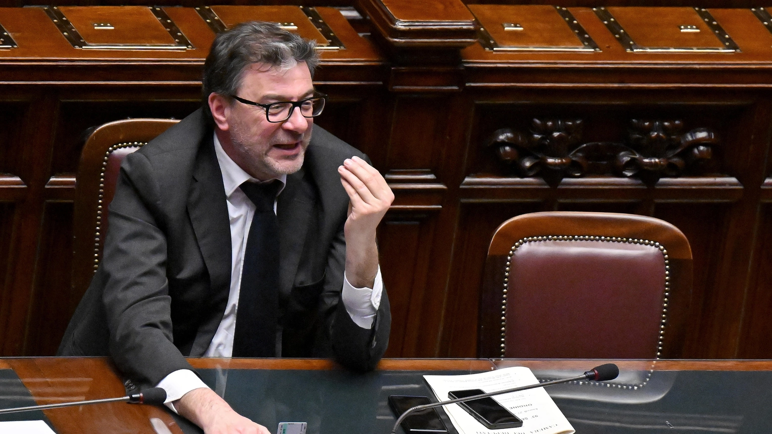 Il ministro dell'Economia, Giancarlo Giorgetti (Ansa)